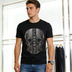 04 plein ali brand men rhinestones t-shirts
