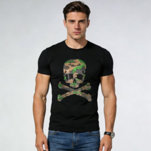Fashion Casual Wear for Men: High Quality Cotton Rhinestone T-Shirt